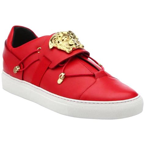 cheap red versace shoes|Versace red bottom shoes.